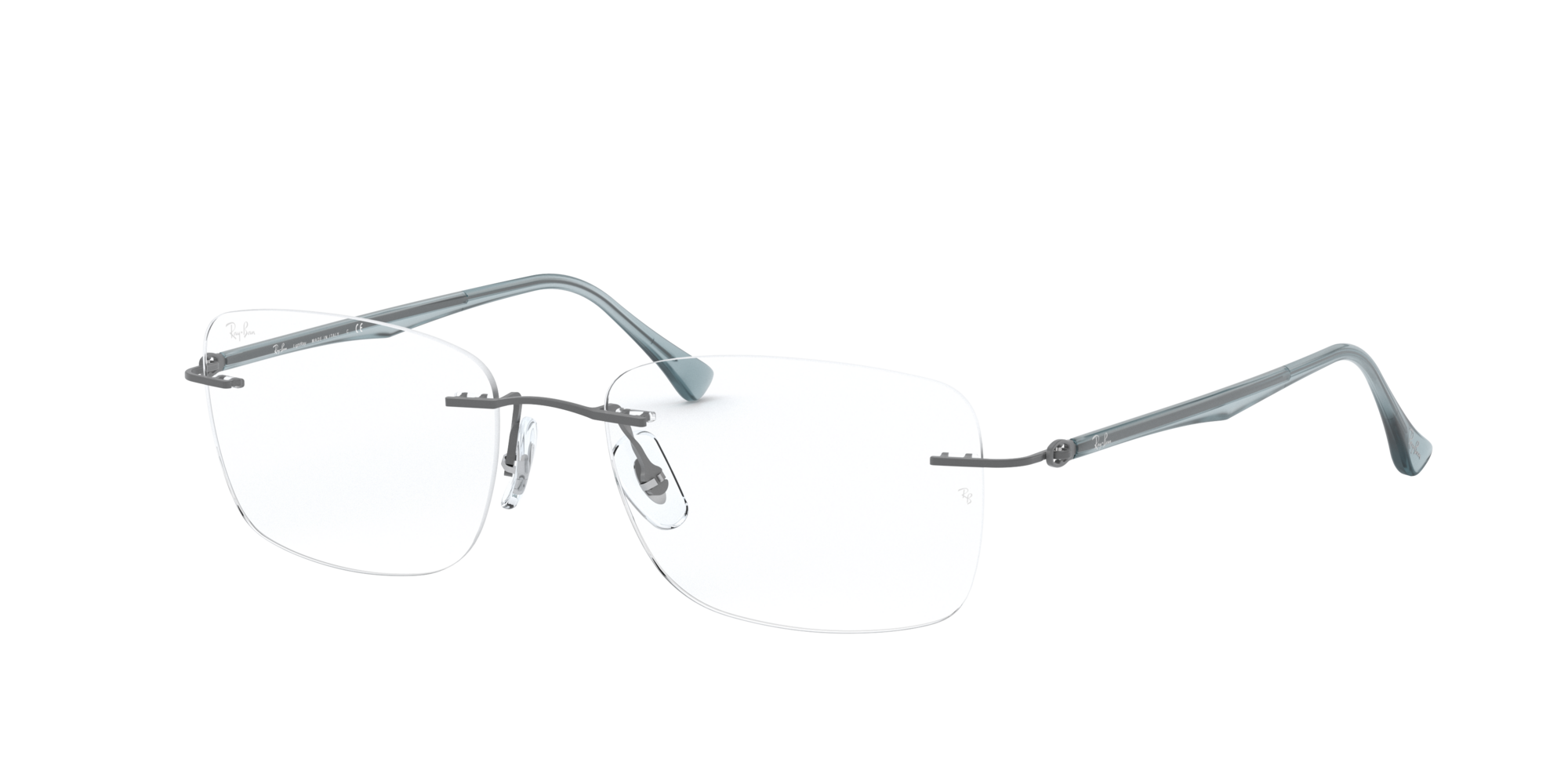 rimless frames ray ban