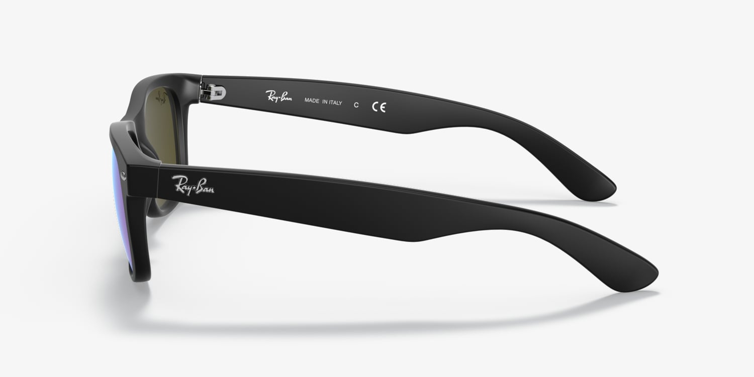 Ray-Ban RB2132 New Wayfarer Flash Sunglasses | LensCrafters