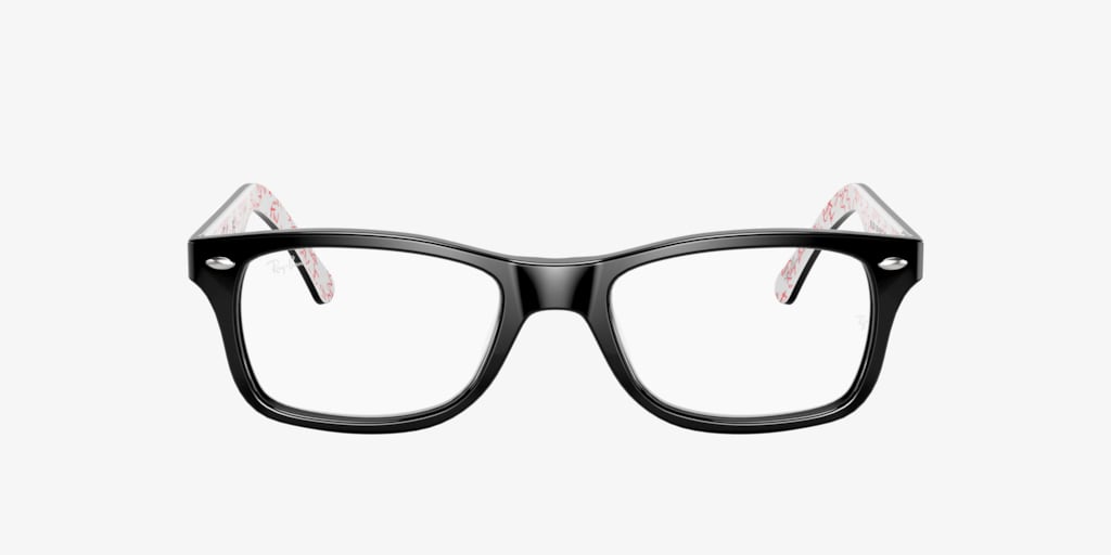 Ray-Ban 0RX5228__5628 Black On White Optical