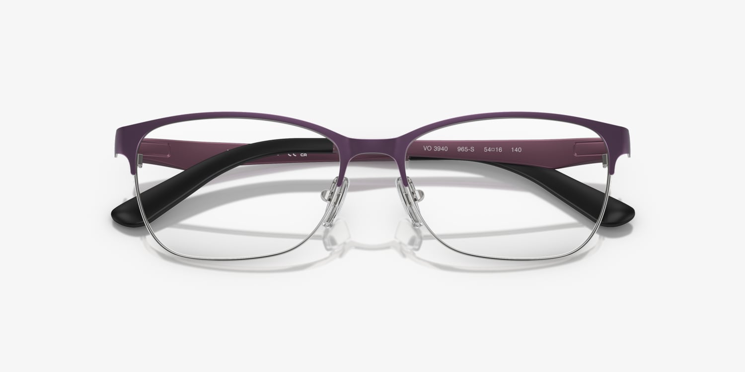 Vogue half cheap rim glasses