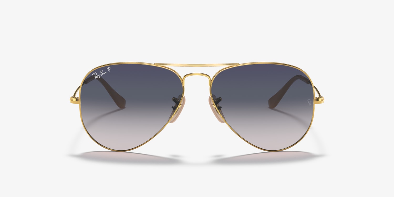 Periodisk Frivillig Kæmpe stor Ray-Ban RB3025 Aviator Gradient Sunglasses | LensCrafters