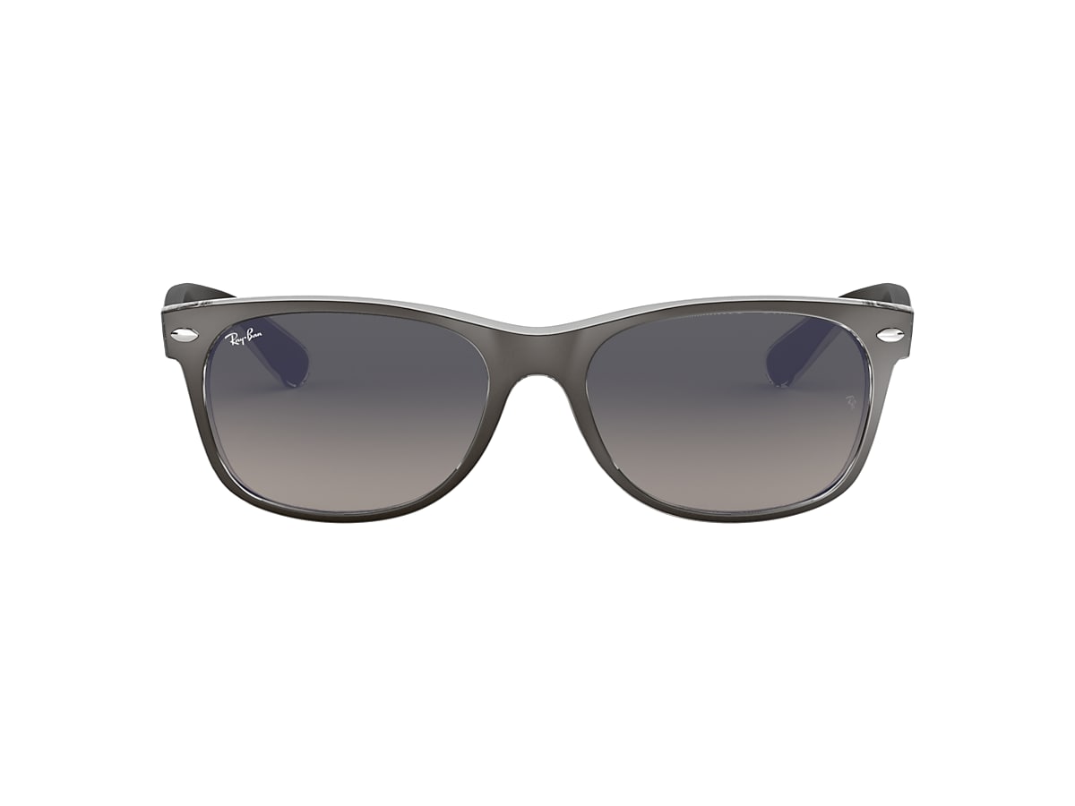 小物 Ray Ban RB2132-F NEW WAYFARER Ray-Ban RB2132F New Wayfarer Classic XL (58 - 18) with Green