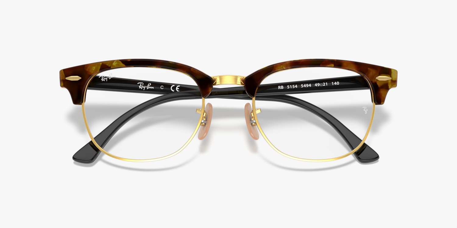 Ray-Ban RB5154 Clubmaster Fleck Optics Eyeglasses | LensCrafters
