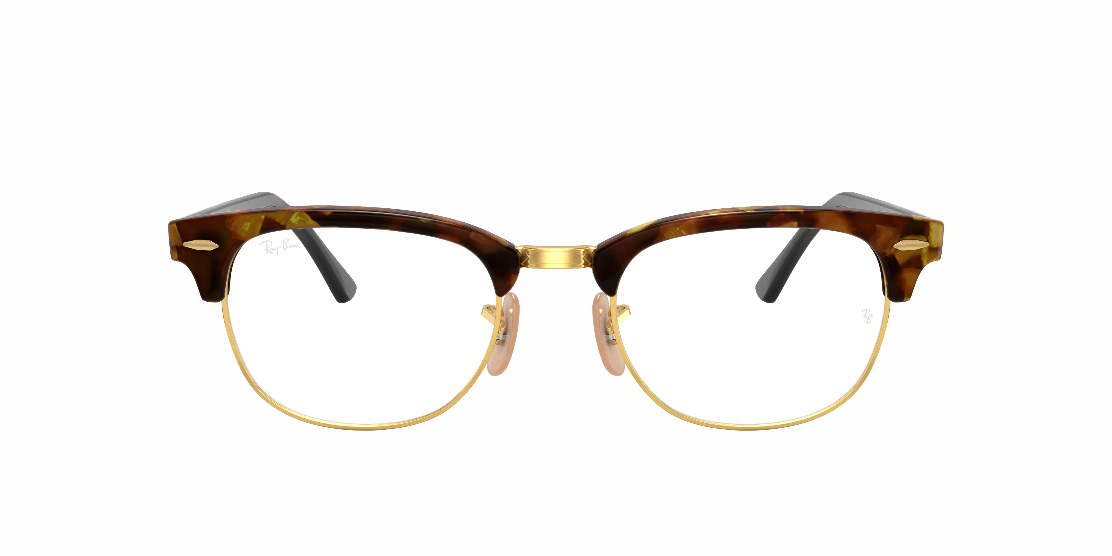 RB5154 Clubmaster Fleck Optics