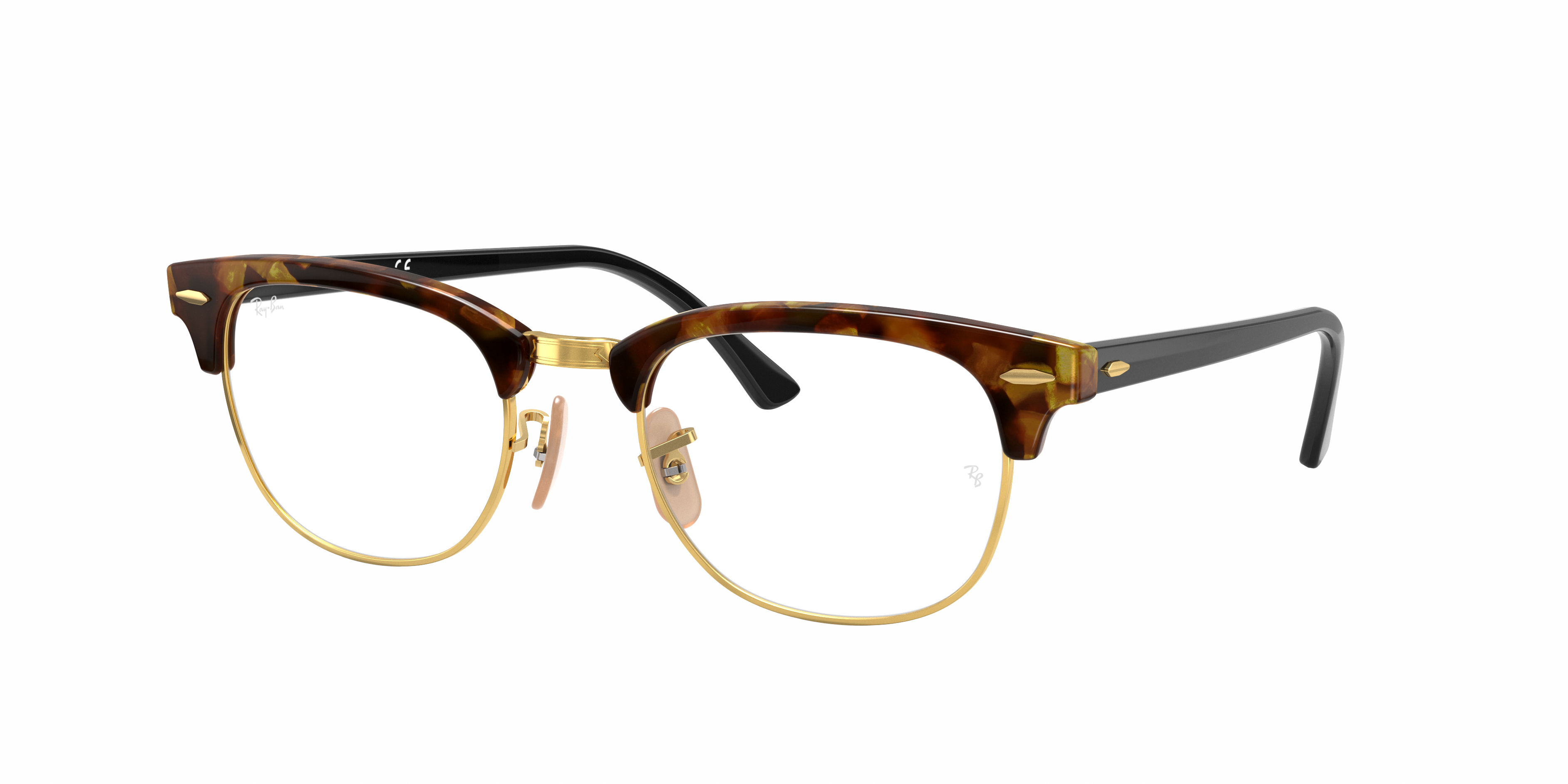 RB5154 Clubmaster Fleck Optics