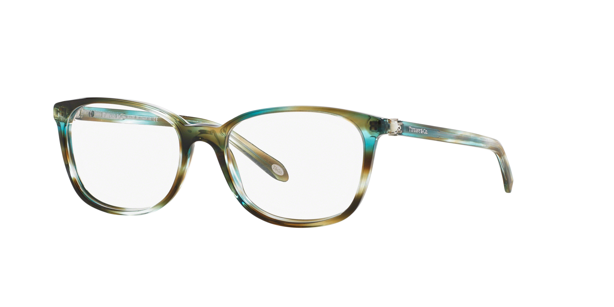Tf2109hb Shop Tiffany Blue Square Eyeglasses At Lenscrafters