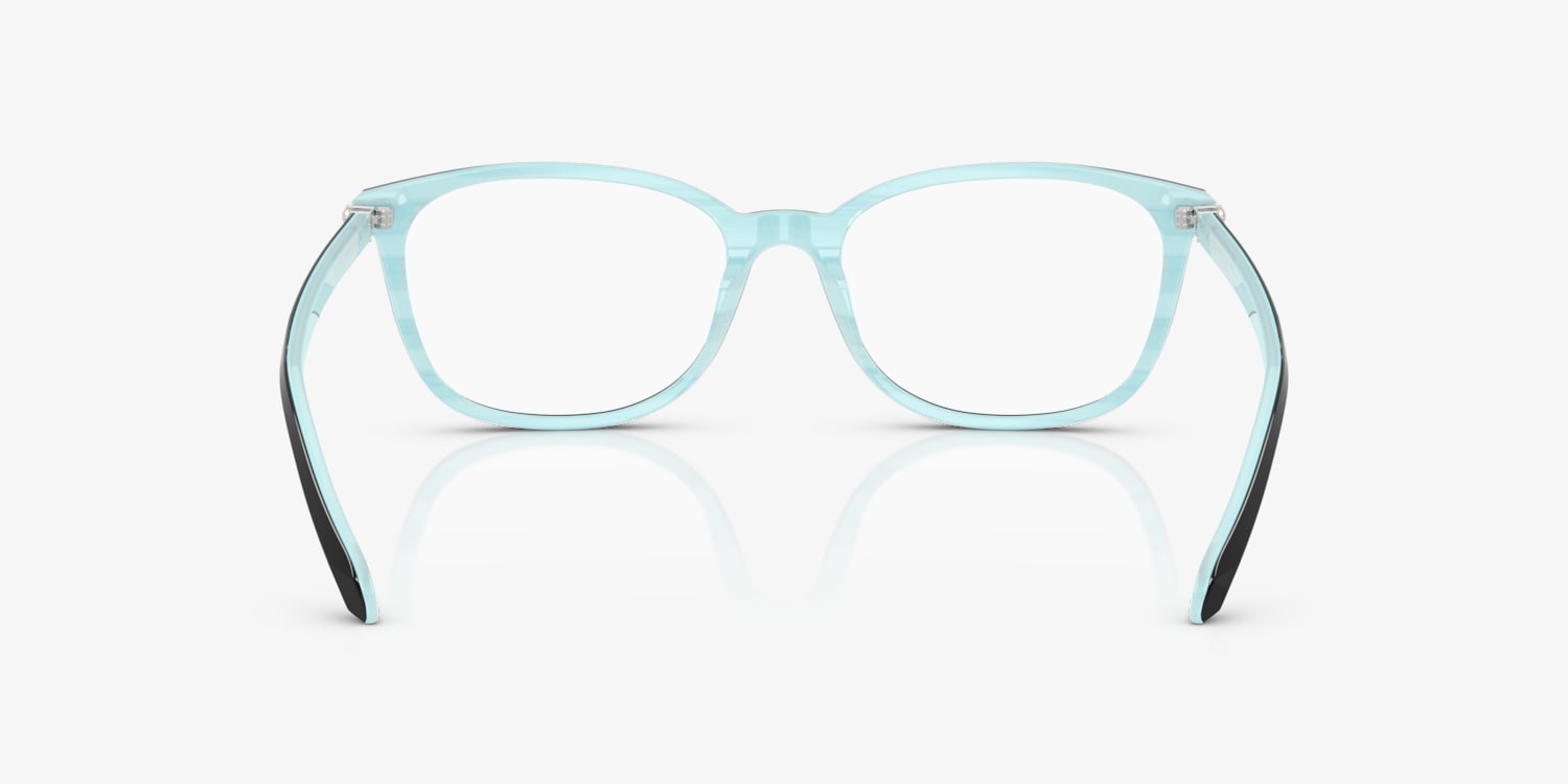 Tiffany & Co. Glasses Frame TF2109BF Black on Tiffany on sale Blue Low Bridge 53-17-140