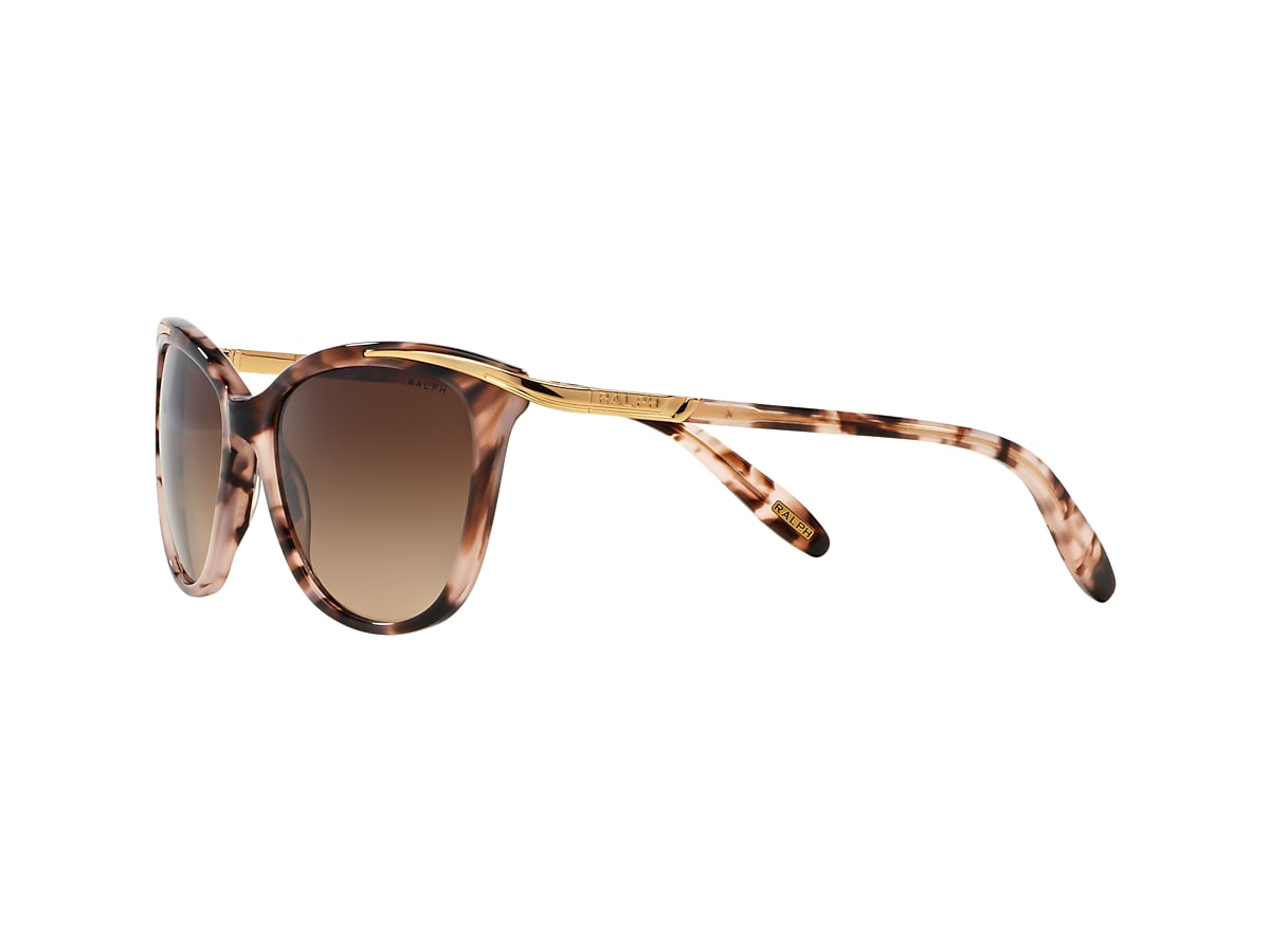 Ralph lauren pink tortoise hot sale sunglasses