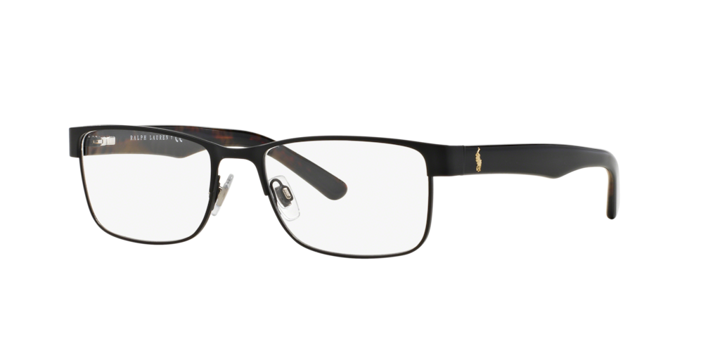 Ph1157 Shop Polo Ralph Lauren Black Rectangle Eyeglasses At Lenscrafters