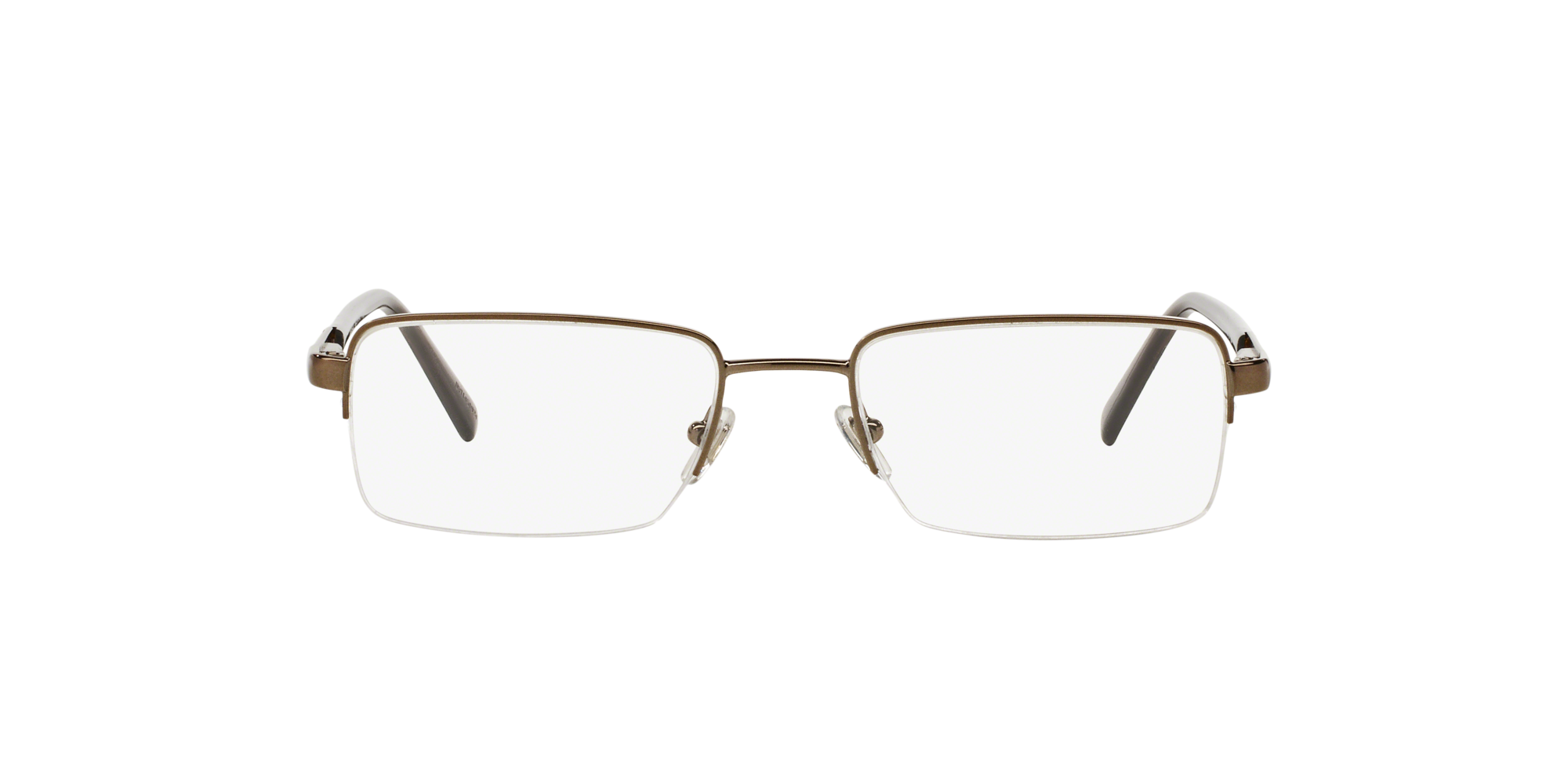 VE1066 Shop Versace Brown/Tan Square Eyeglasses at