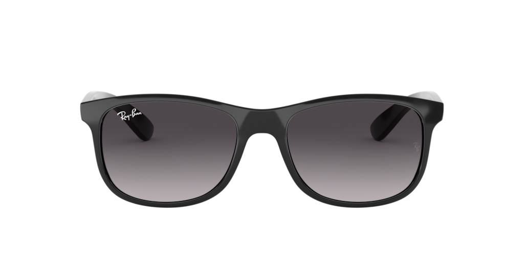 RB4202 55 ANDY Shop RayBan Black Rectangle Sunglasses at LensCrafters