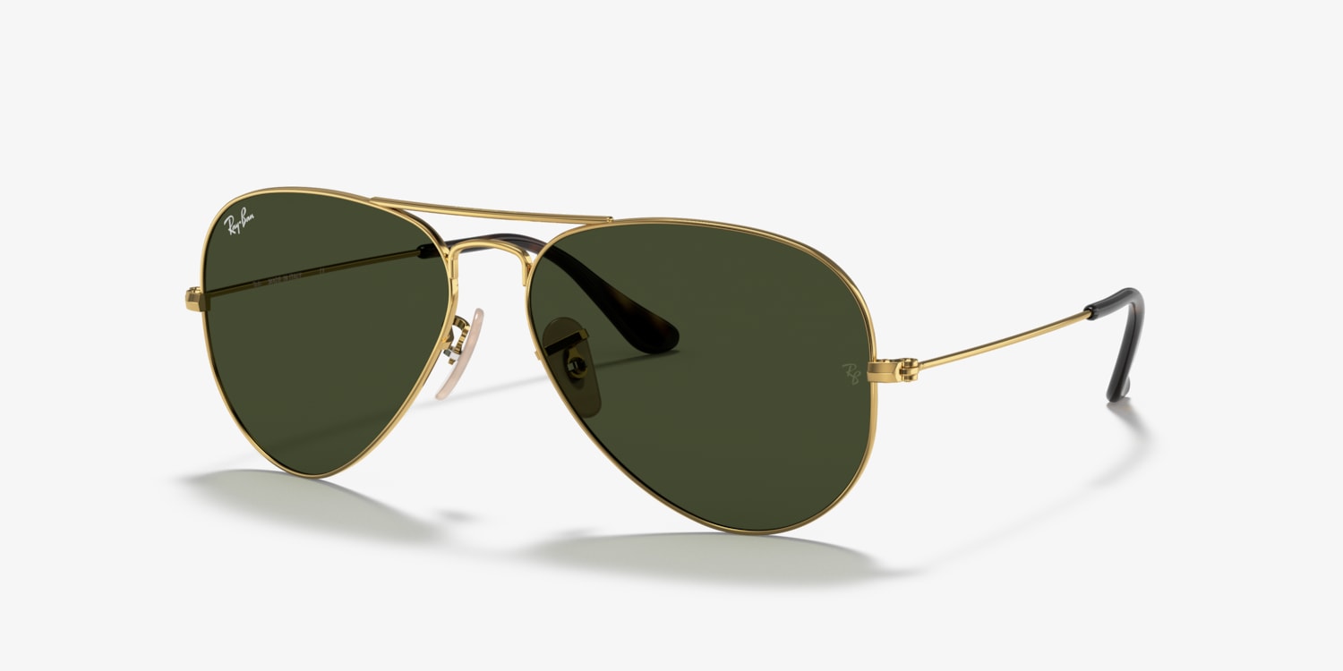 Ray-Ban RB3025 Aviator Havana Collection Sunglasses | LensCrafters