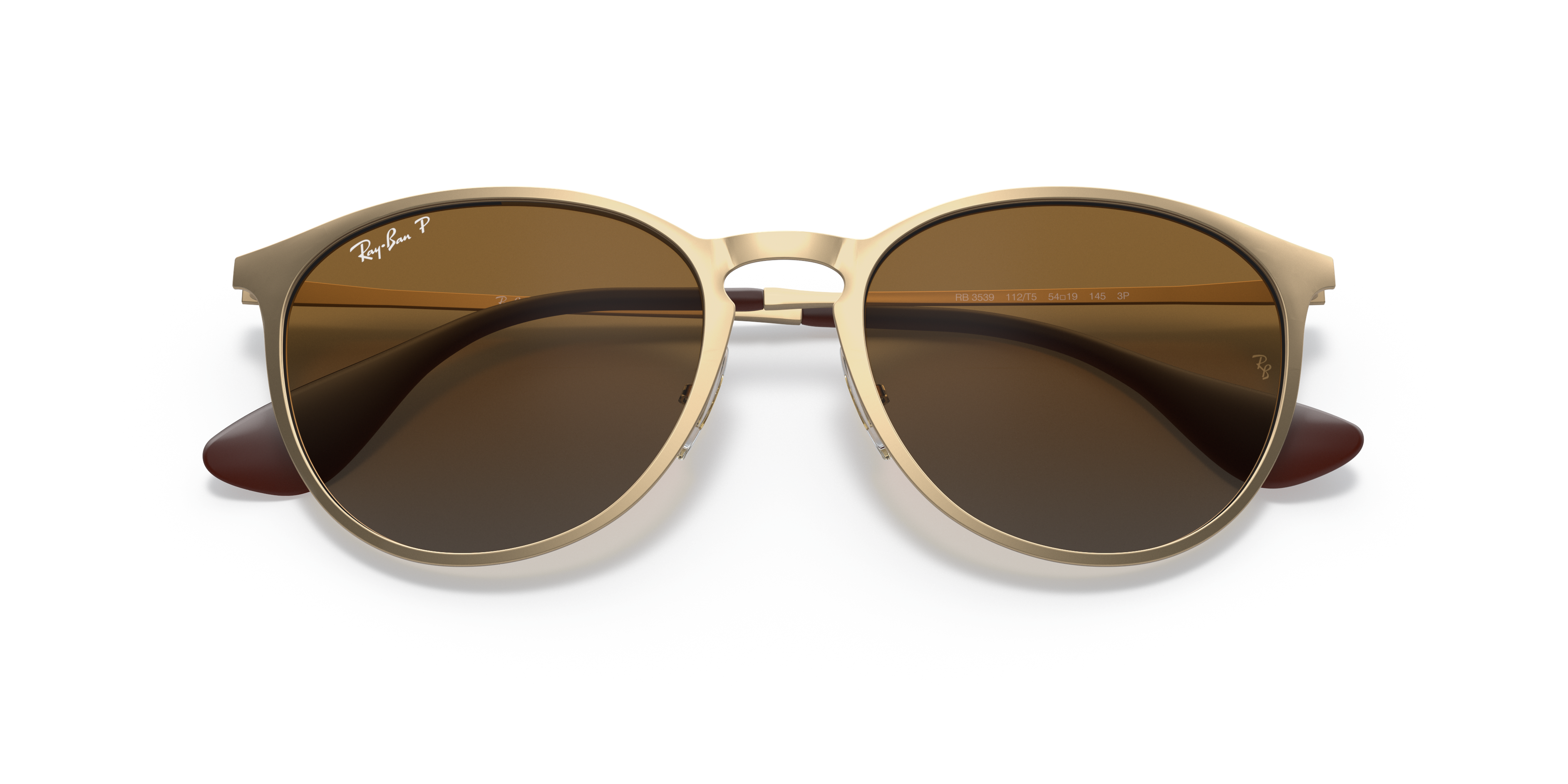 ray ban erika metal gold