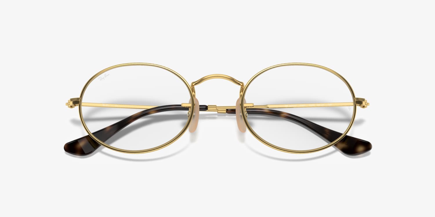 Ray-Ban RB3547V Oval Optics Eyeglasses | LensCrafters