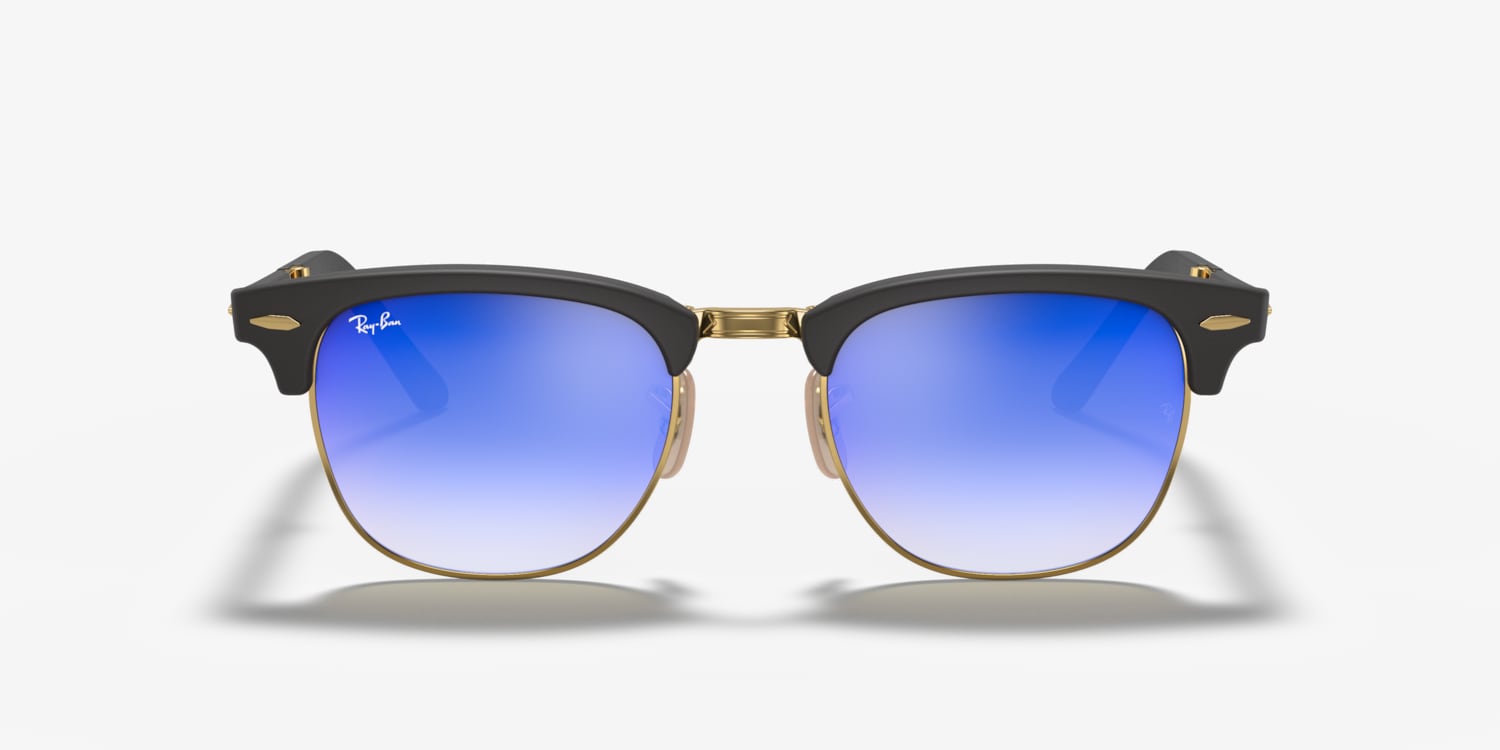 filosofie helder onze Ray-Ban RB2176 Clubmaster Folding Flash Lenses Gradient Sunglasses |  LensCrafters