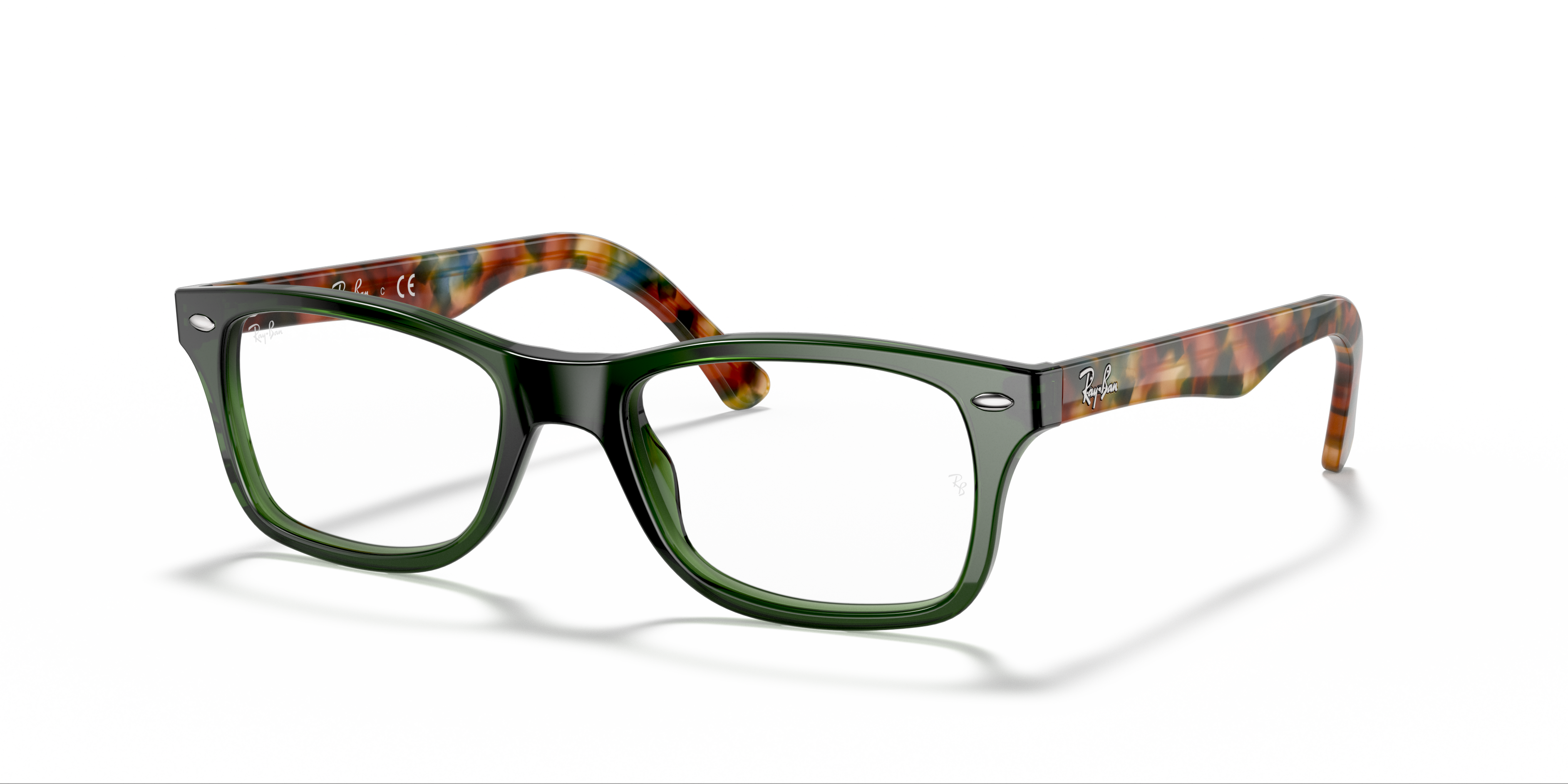 ray ban tortoise green