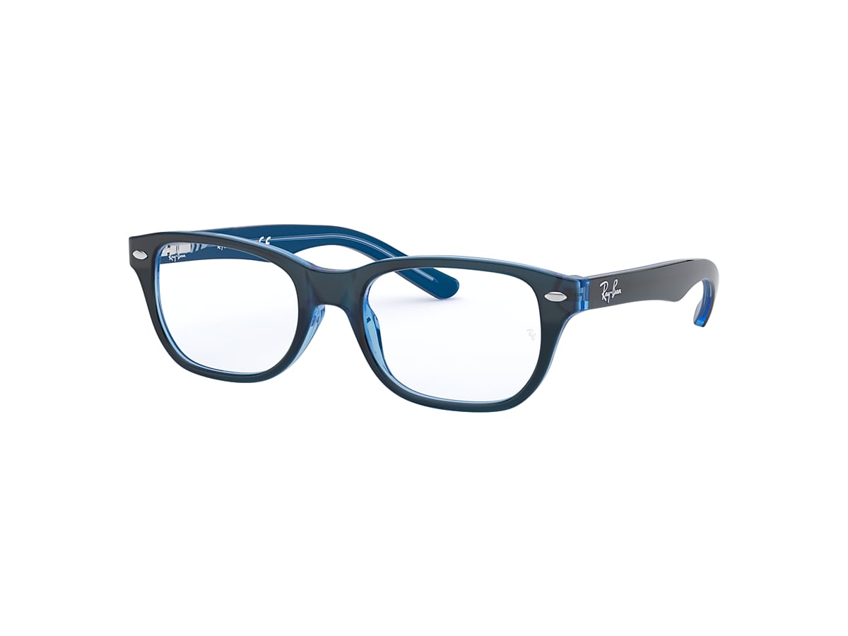 【ウマ息子様用】24-25 FIX NATION light blue Mサイズ Ray-Ban RB1555 Optics Kids Eyeglasses | LensCrafters