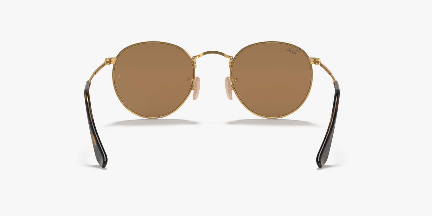 Round sales flat sunglasses