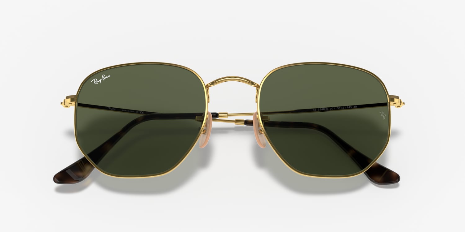 Ray ban store aviator hexagonal