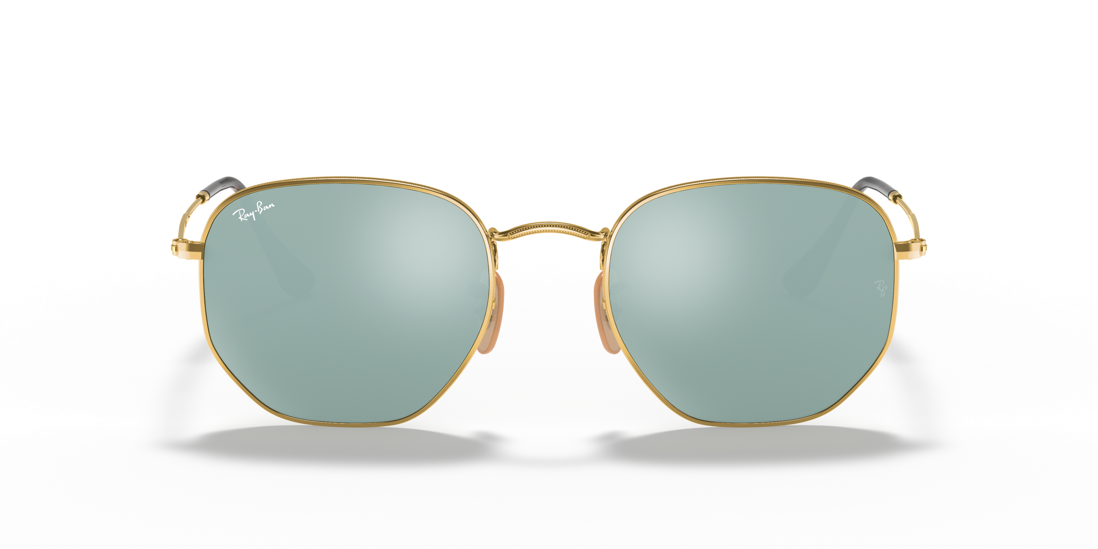 rayban hexagonal men