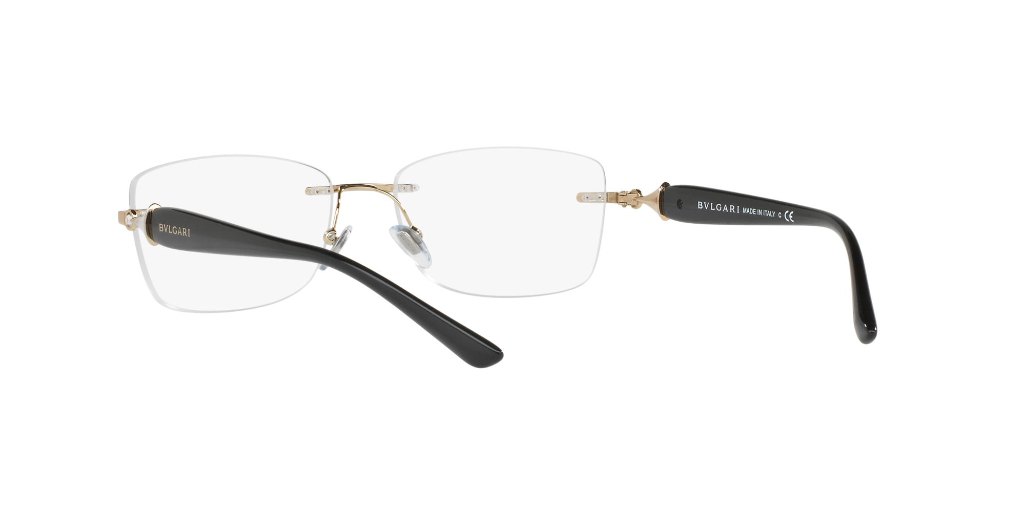 bvlgari rimless frames