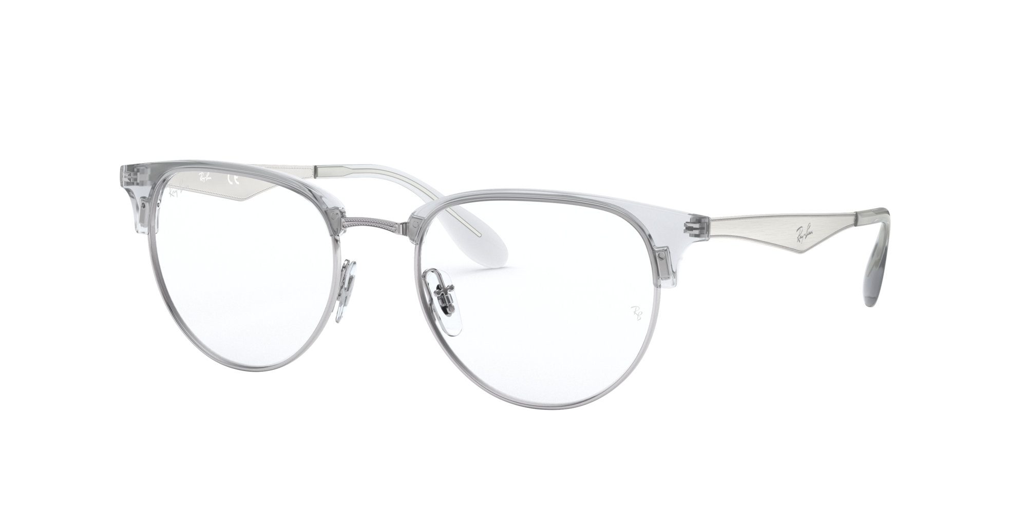 ray ban silver