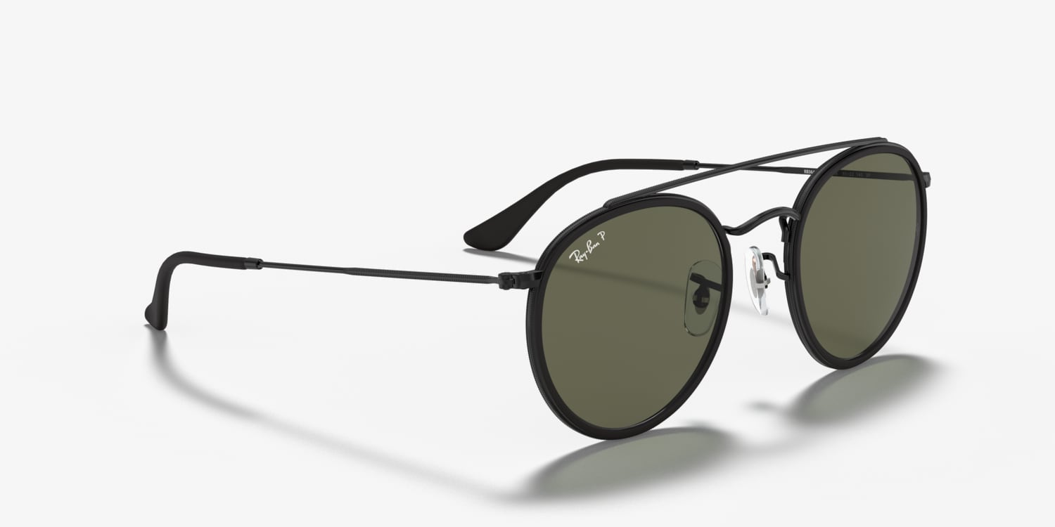 Men kim gyldige Ray-Ban RB3647N Round Double Bridge Sunglasses | LensCrafters