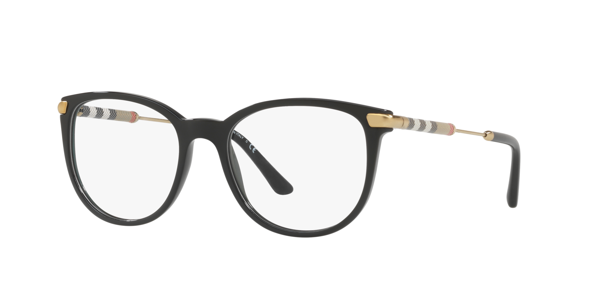 Burberry Black Square Eyeglasses 