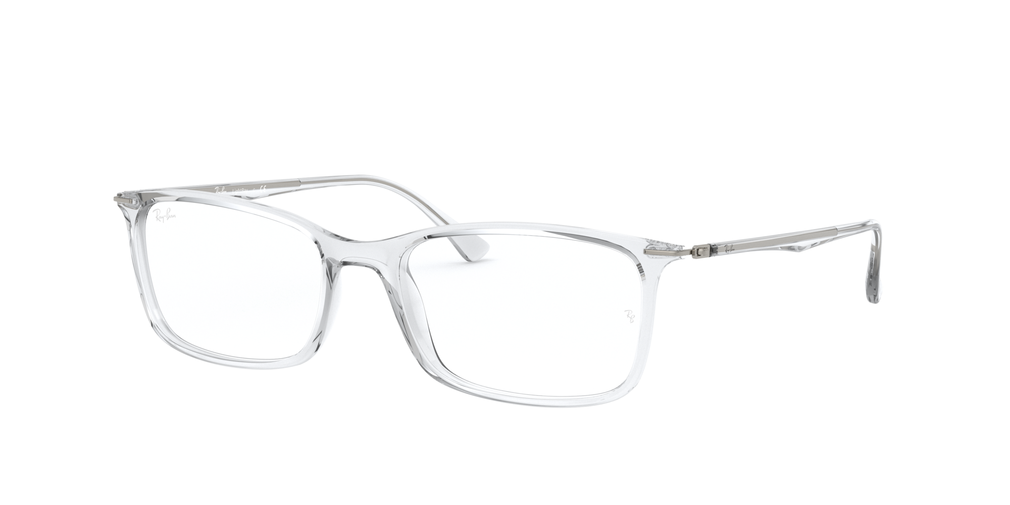 clear frame ray bans
