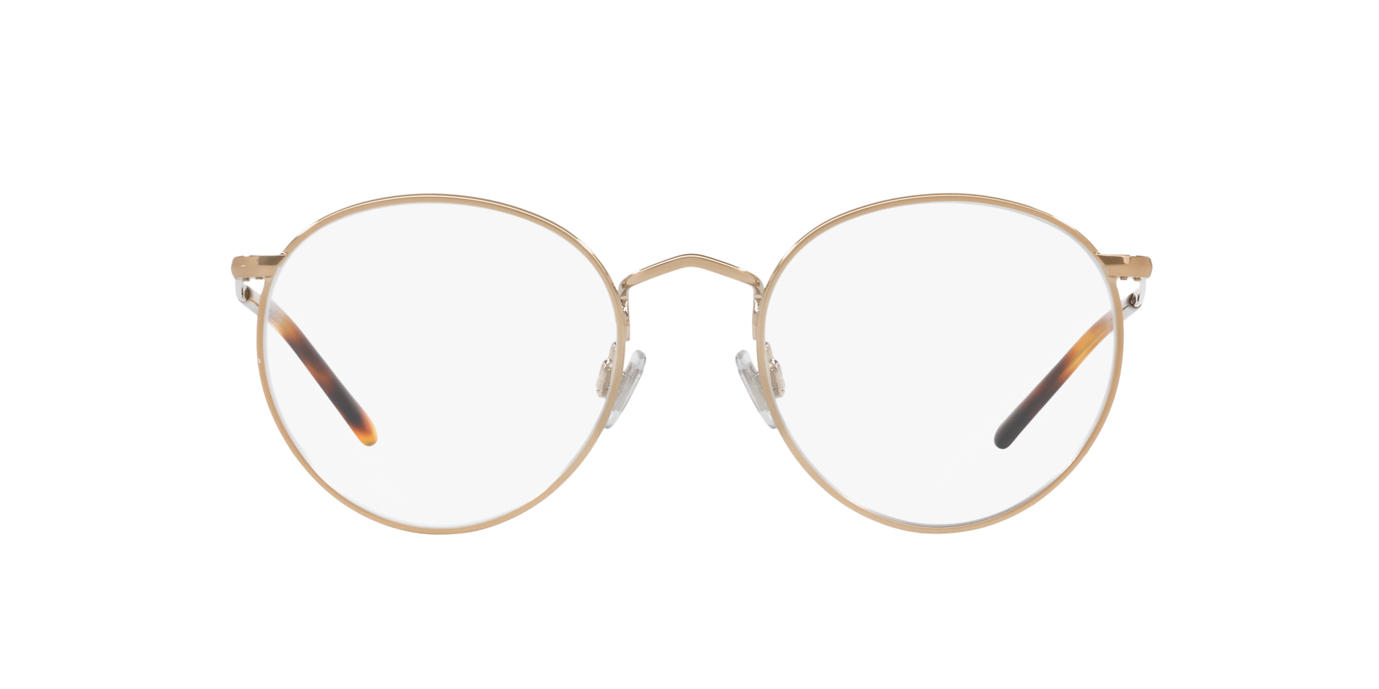 ralph lauren gold frame glasses