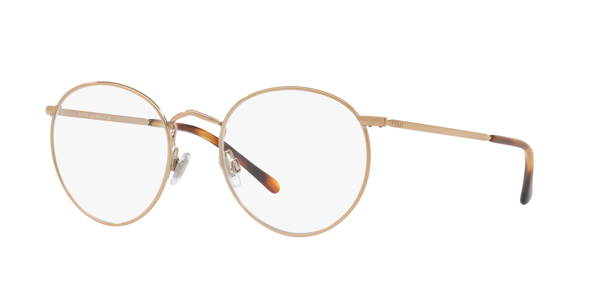 PH1179: Shop Polo Ralph Lauren Gold Panthos Eyeglasses at LensCrafters
