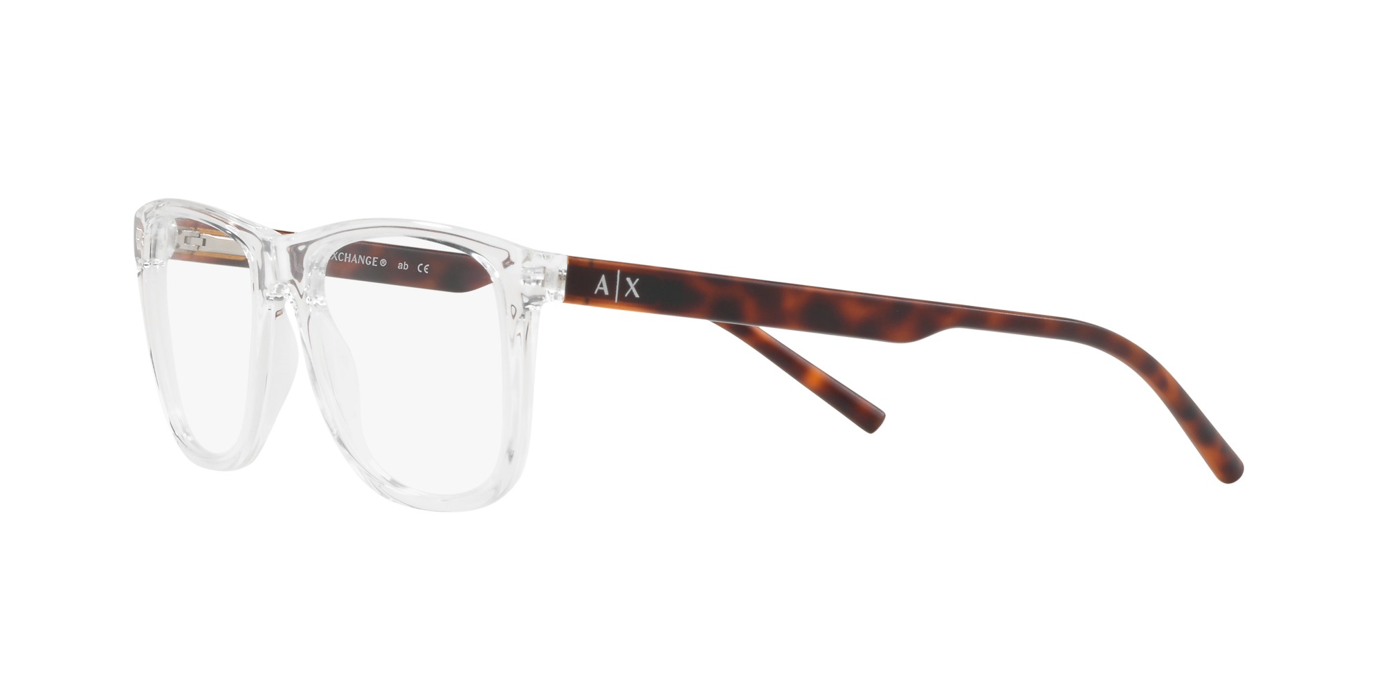 armani exchange glasses clear frames