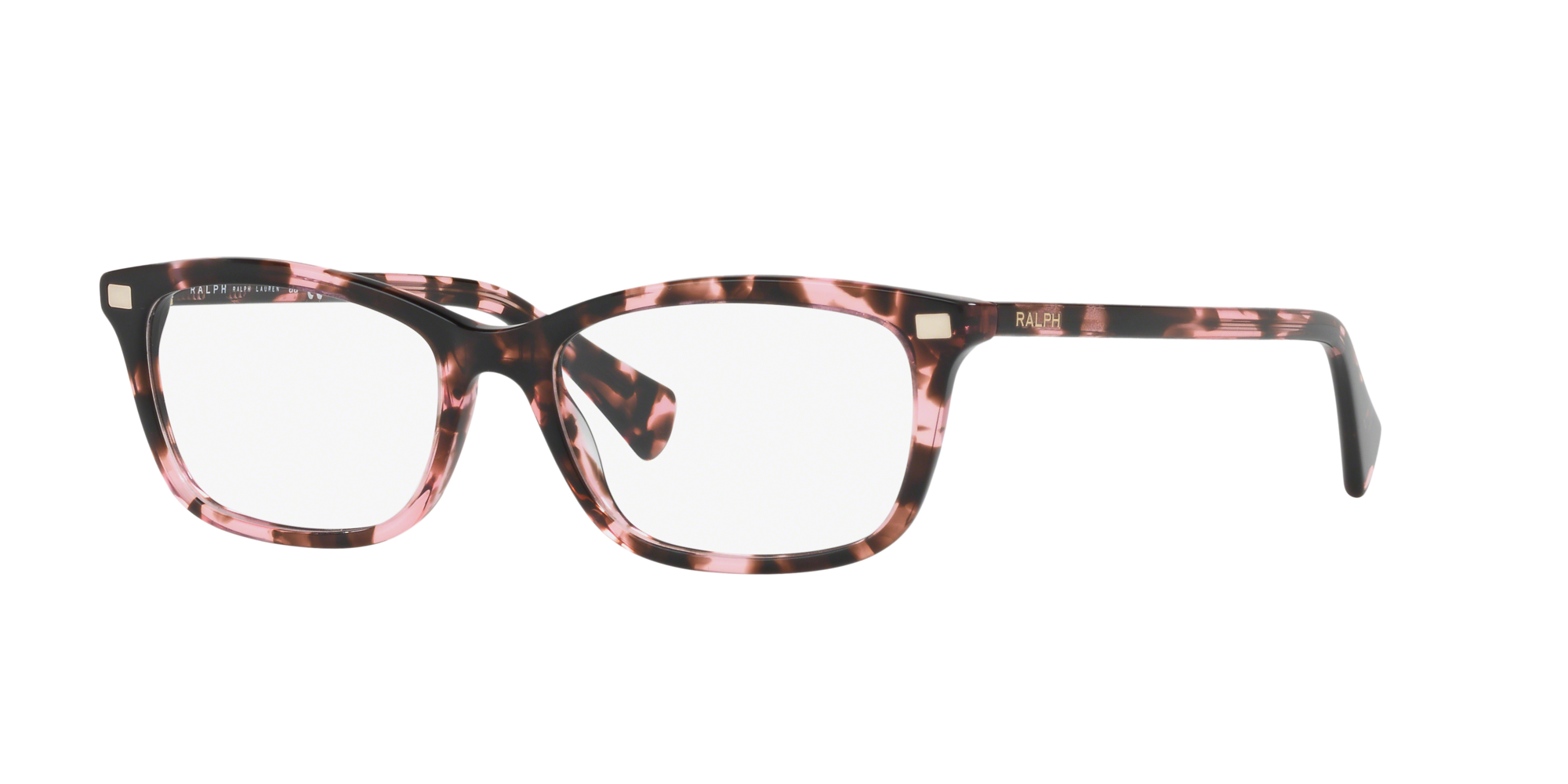 Ralph Tortoise Rectangle Eyeglasses 