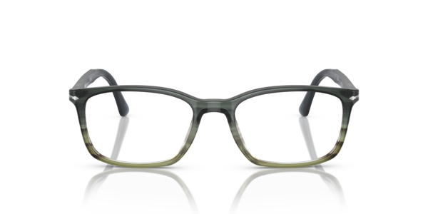 Persol Man  Grey Striped Green Gradient