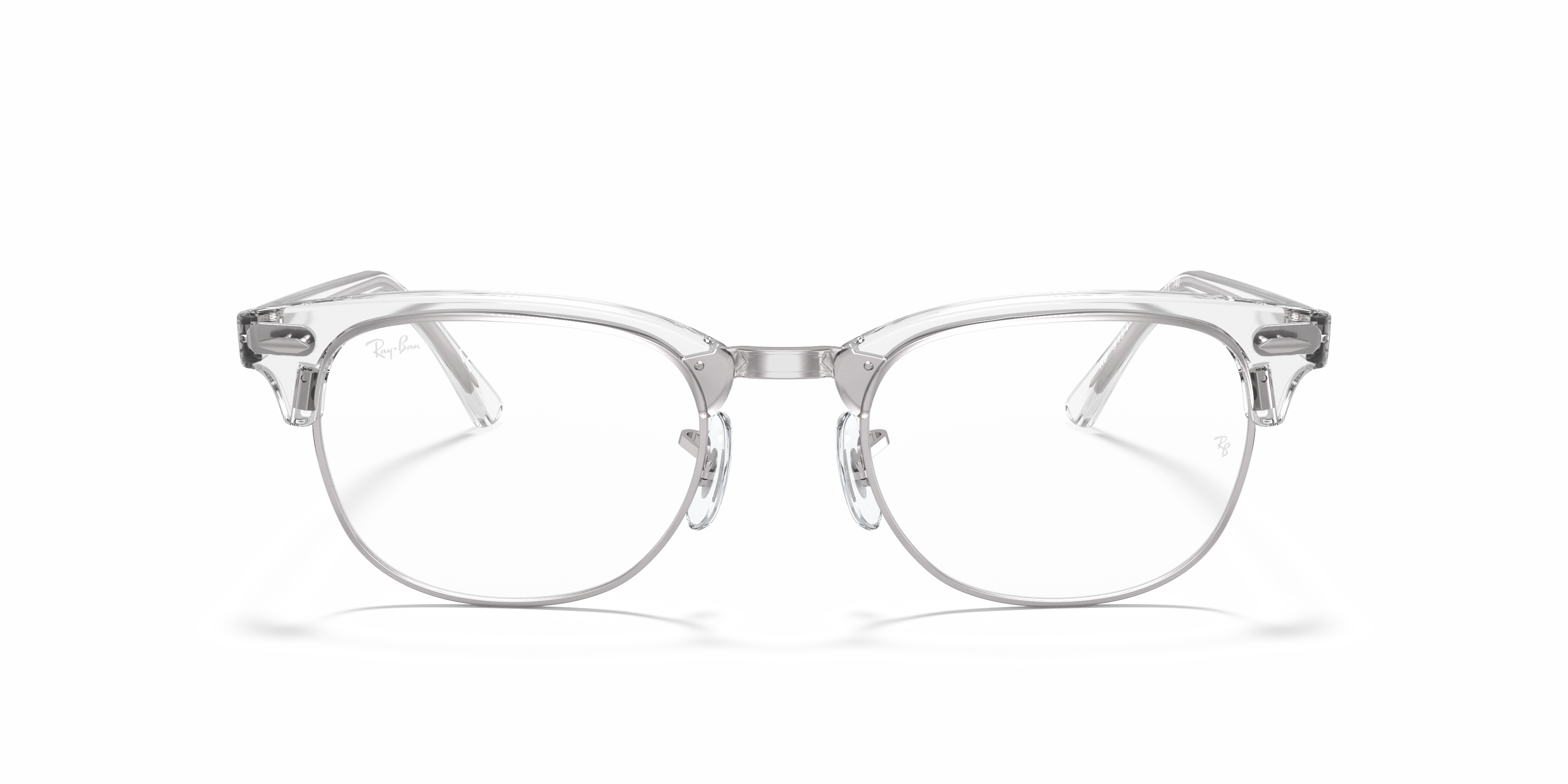 clear frame clubmaster glasses