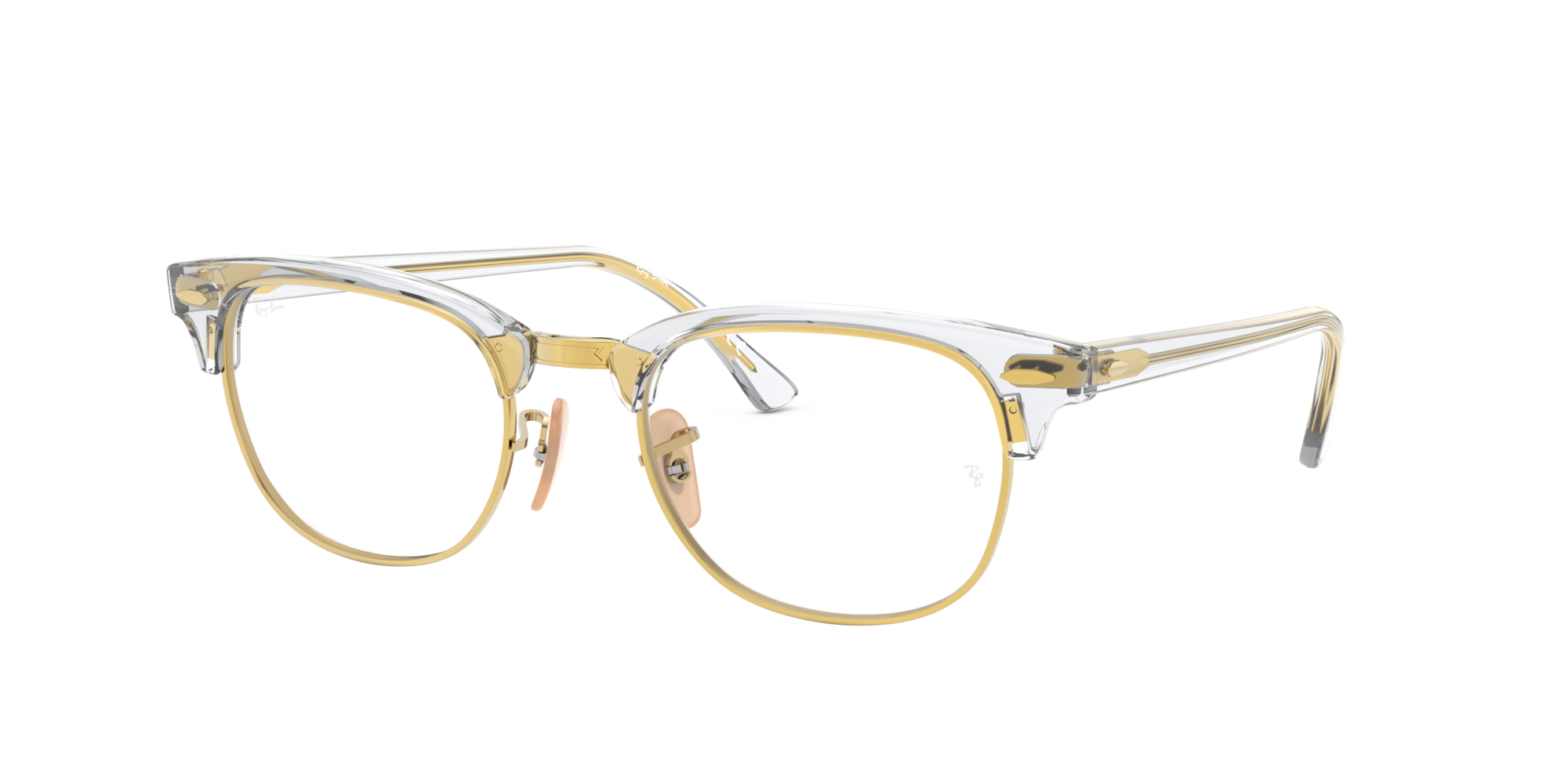 ray ban transparent frame