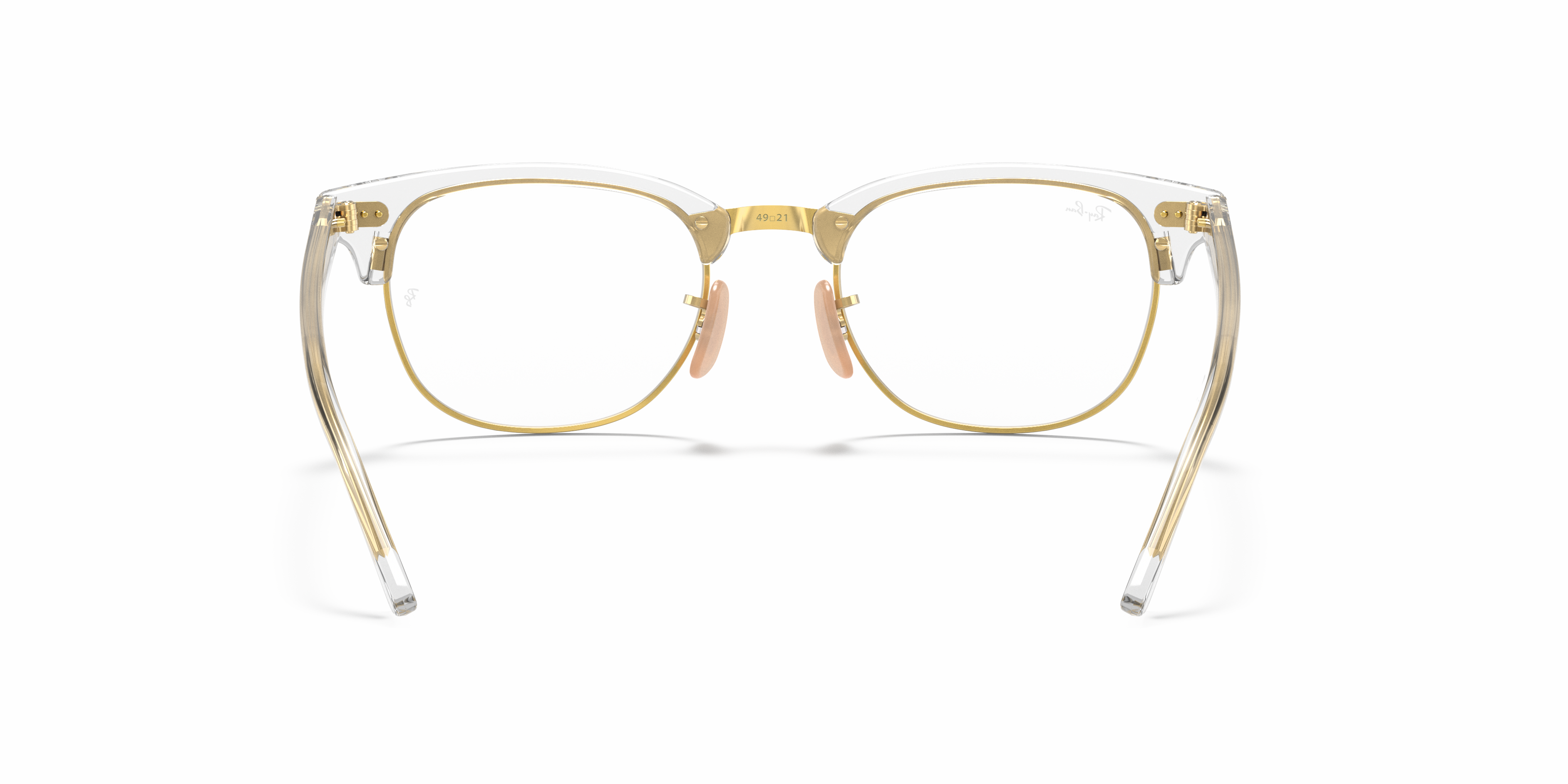 ray ban transparent clubmaster