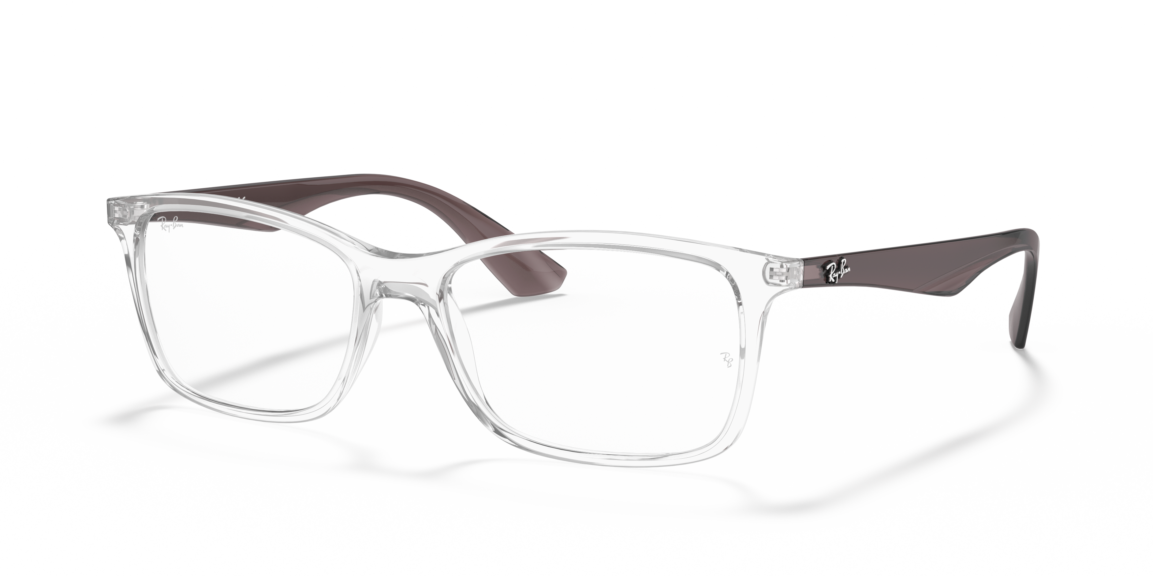 clear frame raybans