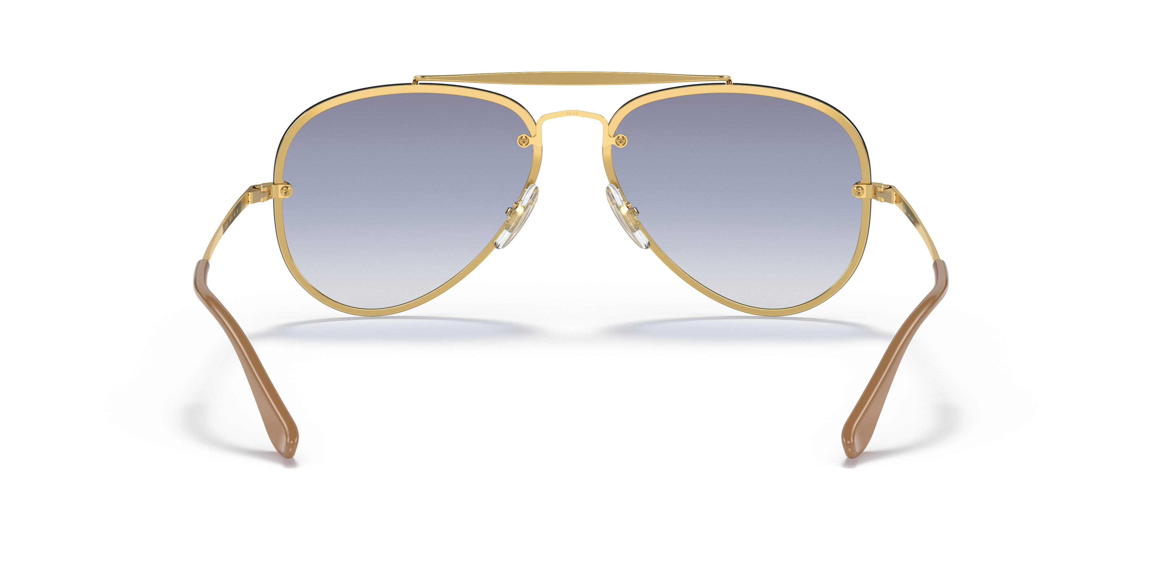 ray ban blaze aviator gold