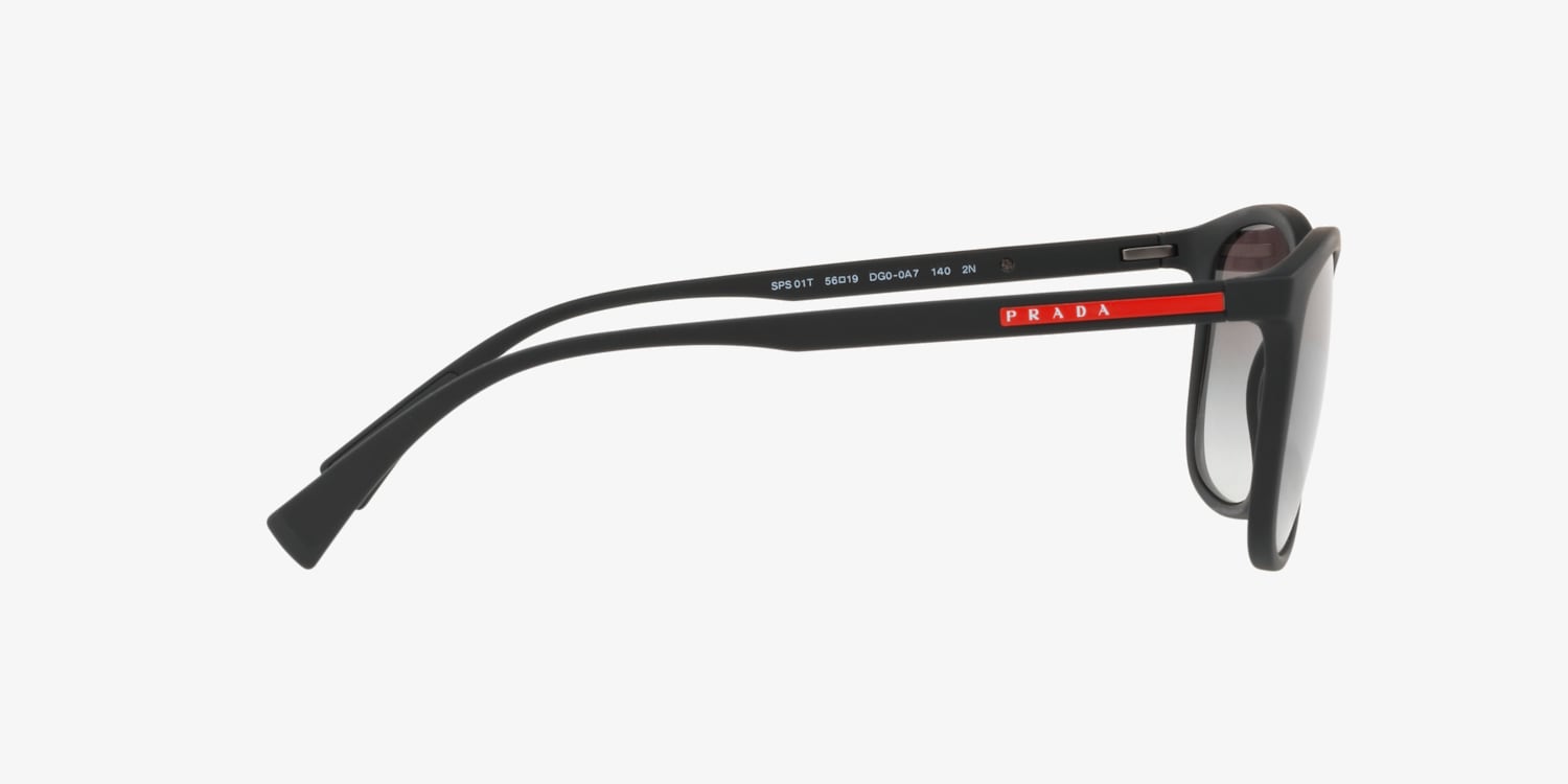 【PRADA】インポ―ト キ―ケ―ス Prada Linea Rossa PS 01TS Lifestyle Sunglasses | LensCrafters