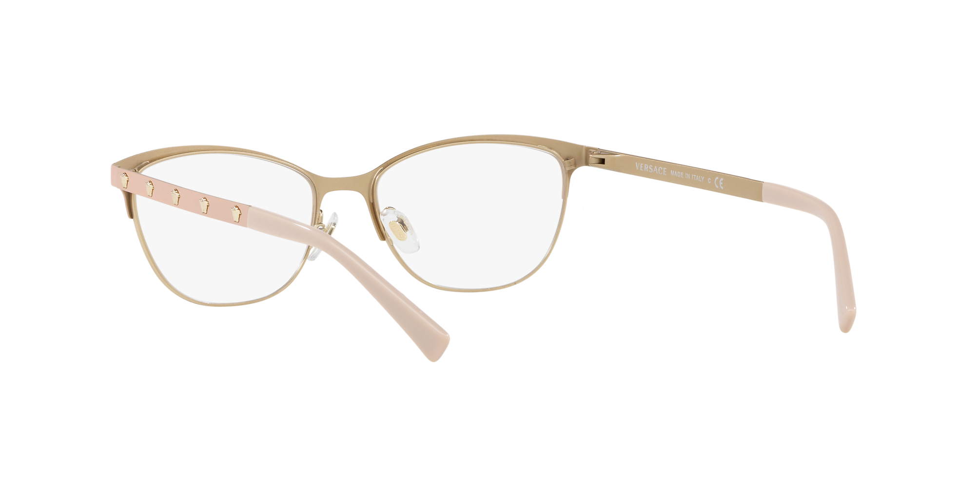 versace frameless glasses