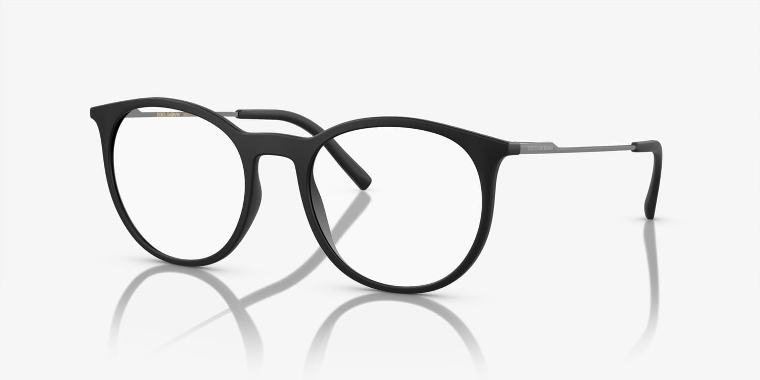 Dolce and gabbana on sale matte black glasses