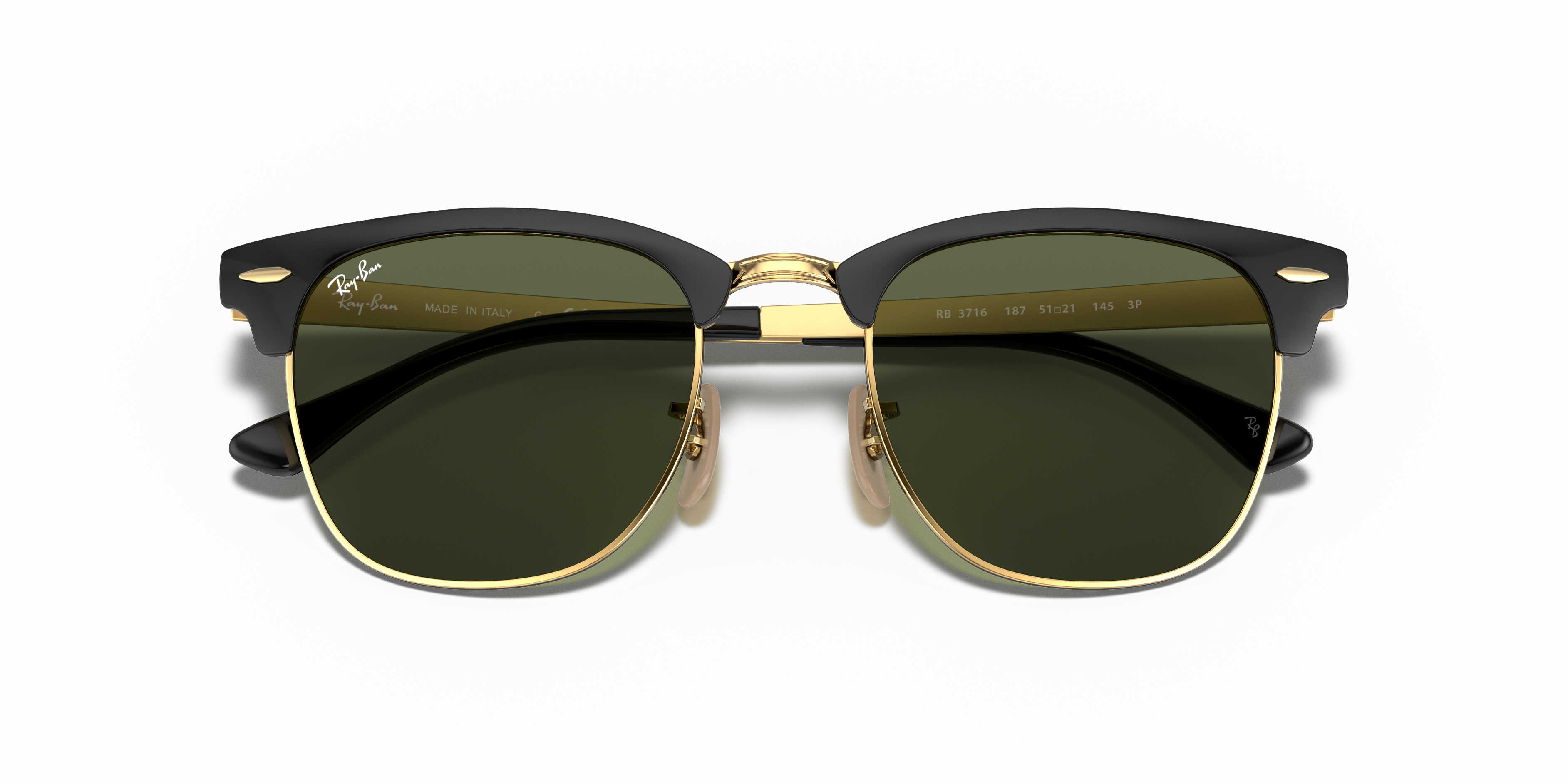 ray ban clubmaster metal gold