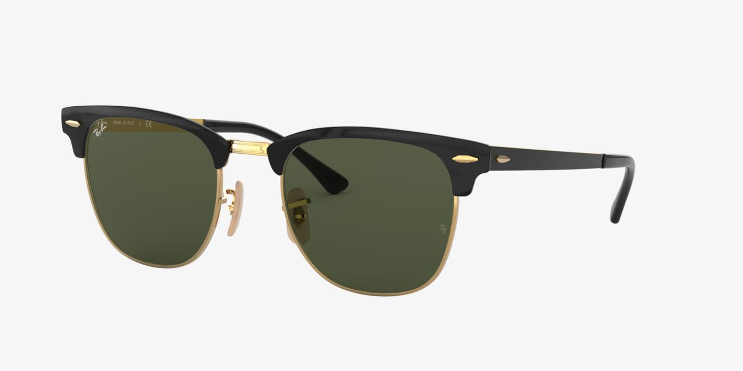 Ray-Ban RB3716 Clubmaster Metal Sunglasses | LensCrafters