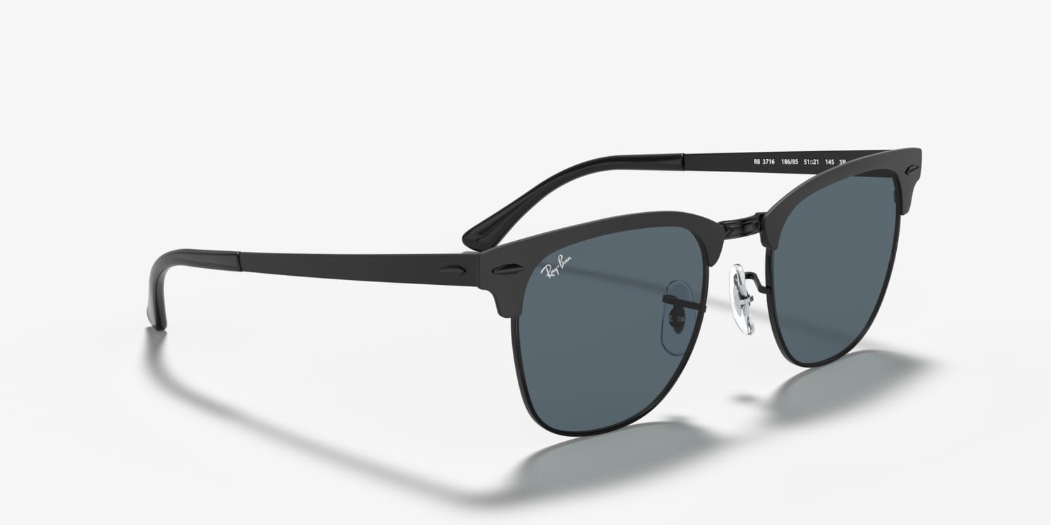 Gevaar taart Onafhankelijk Ray-Ban RB3716 Clubmaster Metal Sunglasses | LensCrafters