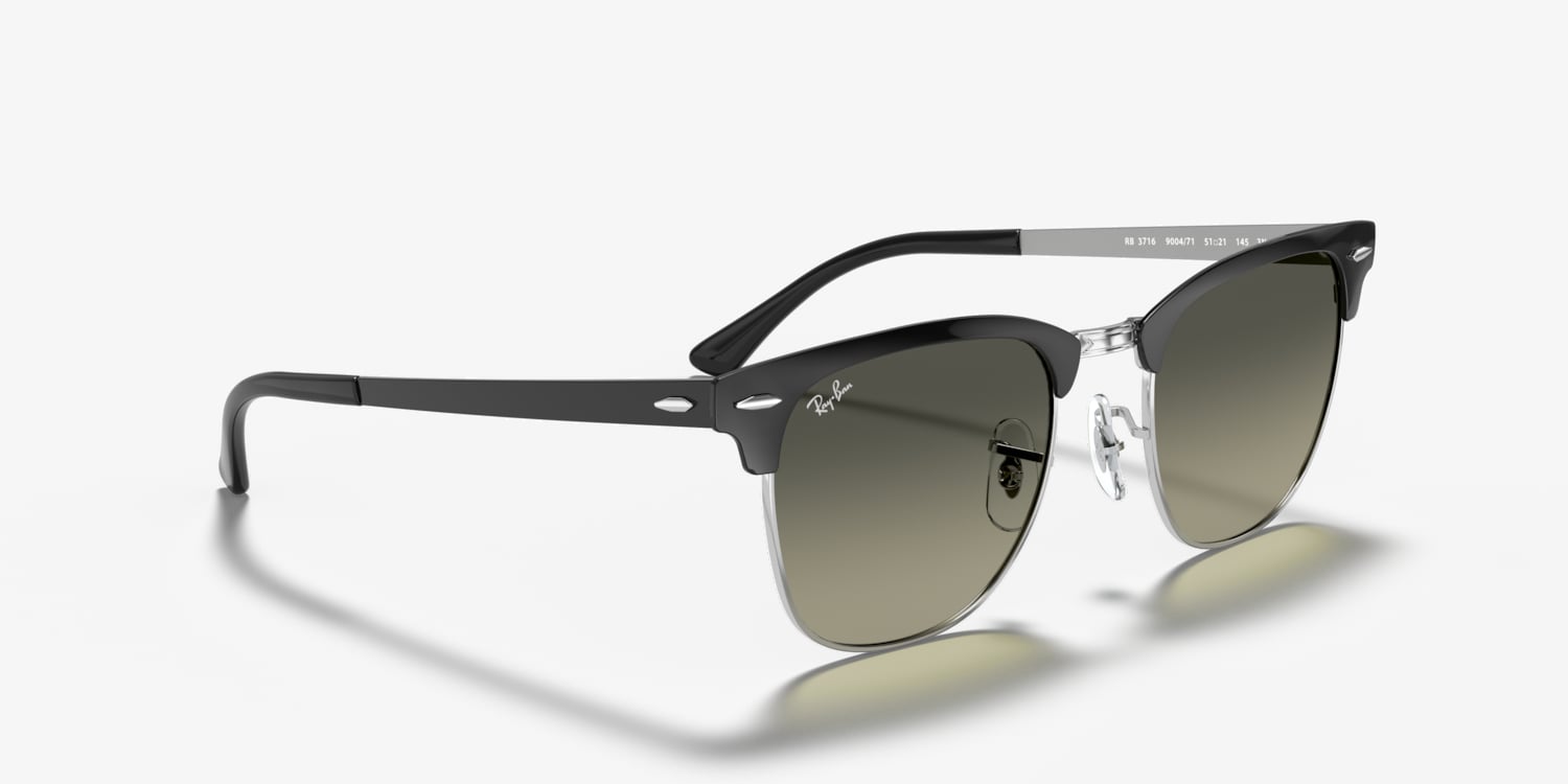 Overeenkomend Oorlogszuchtig Andrew Halliday Ray-Ban RB3716 Clubmaster Metal Sunglasses | LensCrafters