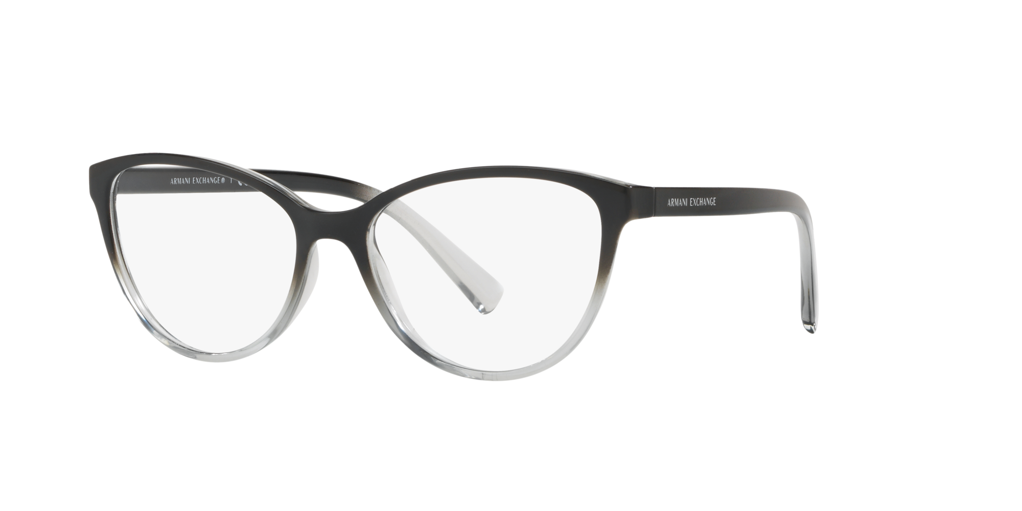 Armani Exchange Black Pillow Eyeglasses 
