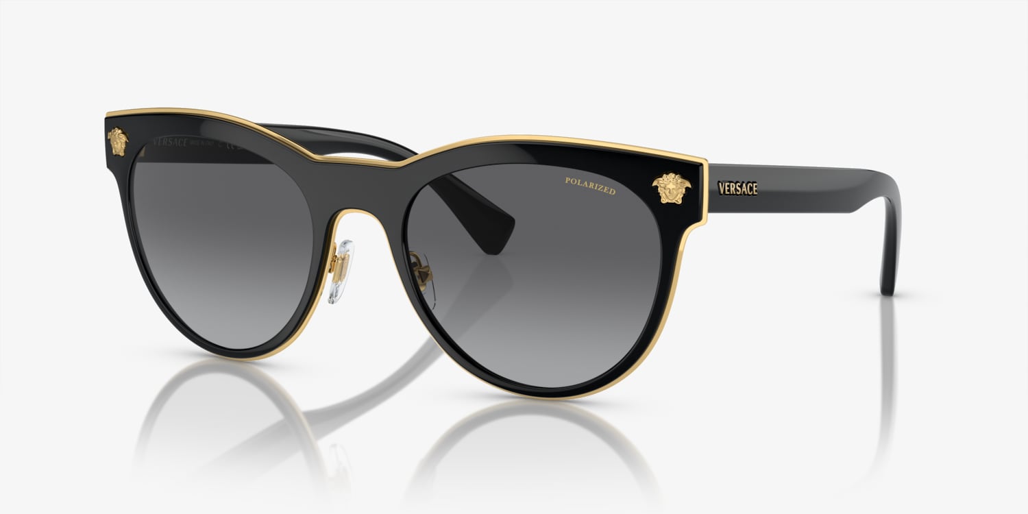 VERSACE メテュサモチフエンヘリッシュサンクラス VE2198 125213 Versace VE2198 Sunglasses | LensCrafters