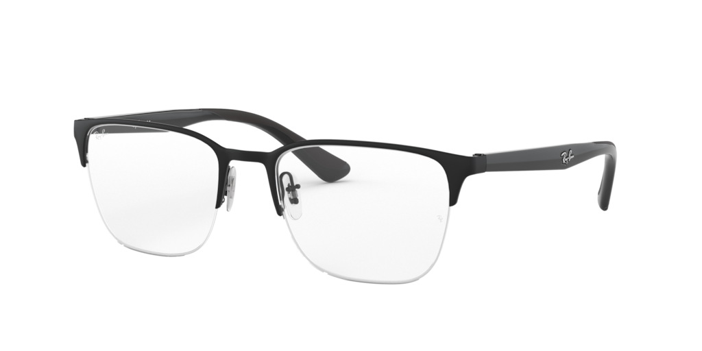 RX6428 Shop RayBan Black Square Eyeglasses at LensCrafters