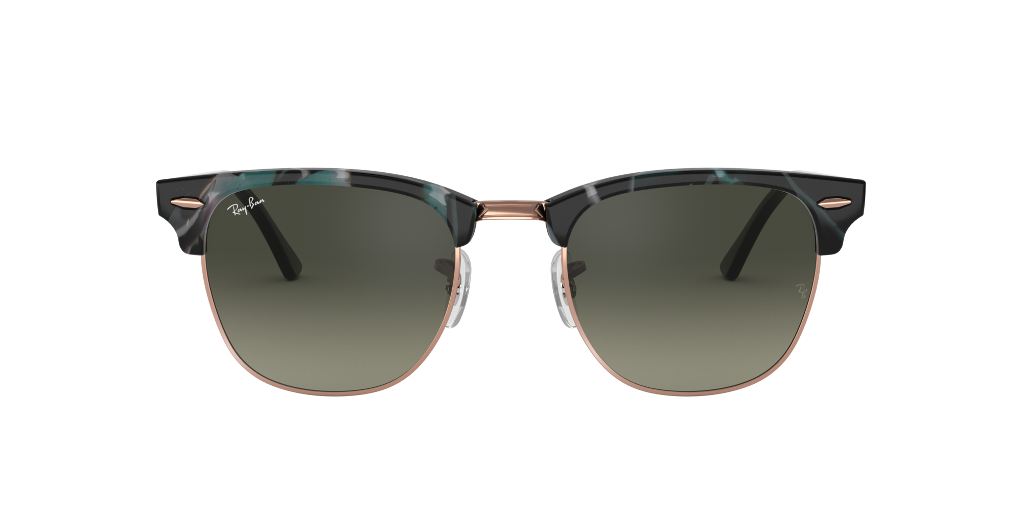RB3016 Clubmaster Fleck